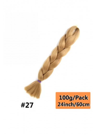 Sentetik Örgülük Saç 100 Gr. - Karamel