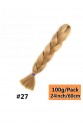Sentetik Örgülük Saç 100 Gr. - Karamel